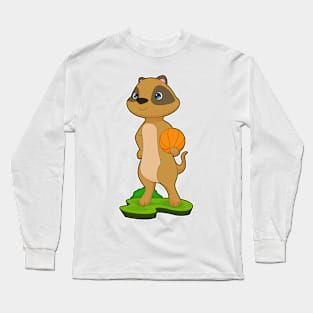 Meerkat Basketball player Basketball Long Sleeve T-Shirt